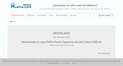 Desktop Screenshot of inmohuelva.com