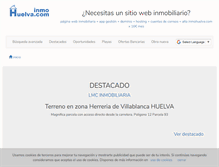 Tablet Screenshot of inmohuelva.com